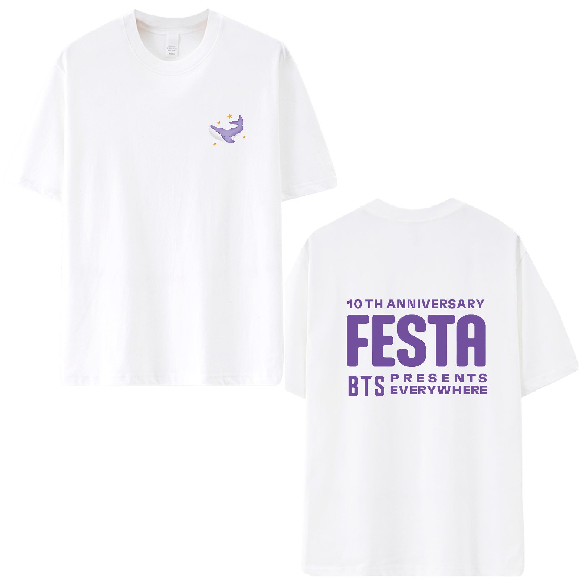 BTS 10th Anniversary Festa Tee Totemo Kawaii Shop