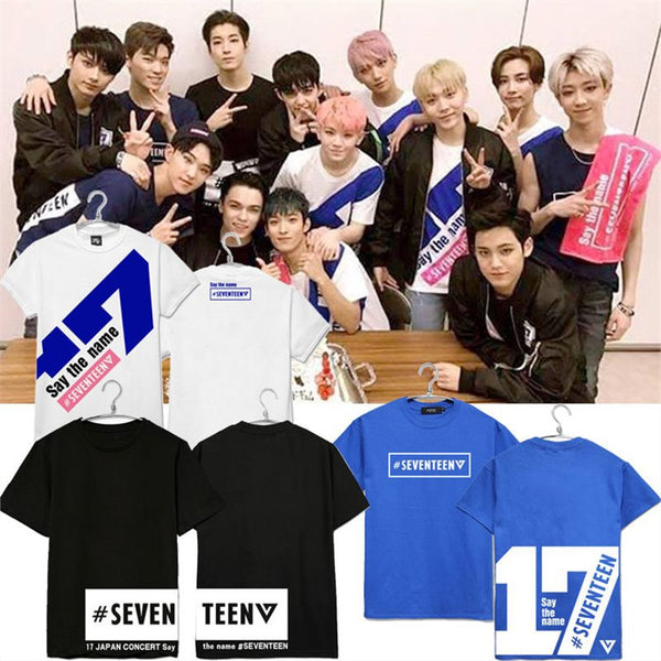 SEVENTEEN 'Say The Name' Short-Sleeved Concert Tee