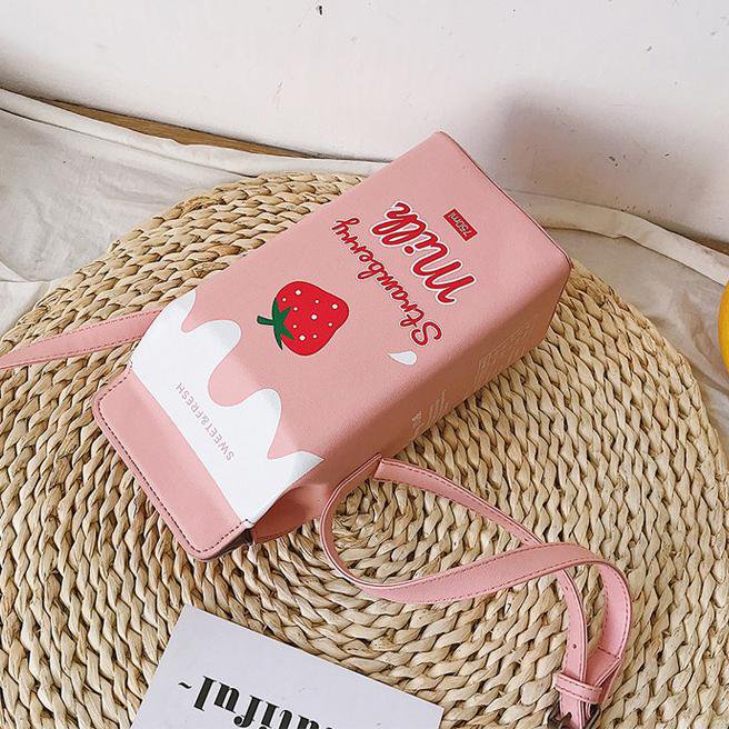 I Love Milk Shoulder Bag