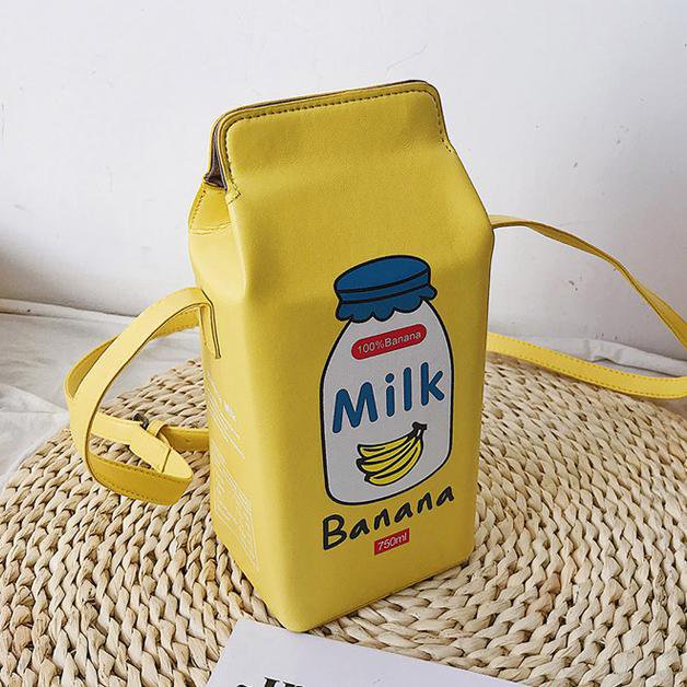 I Love Milk Shoulder Bag