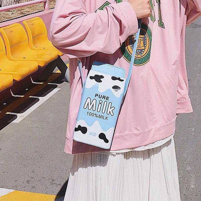 I Love Milk Shoulder Bag
