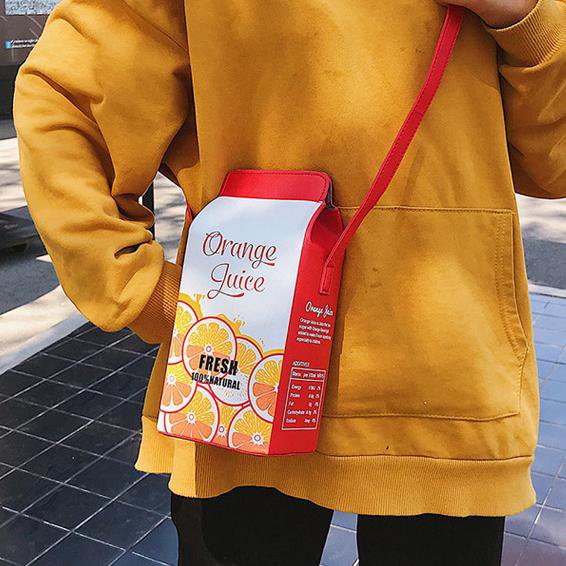 I Love Milk Shoulder Bag