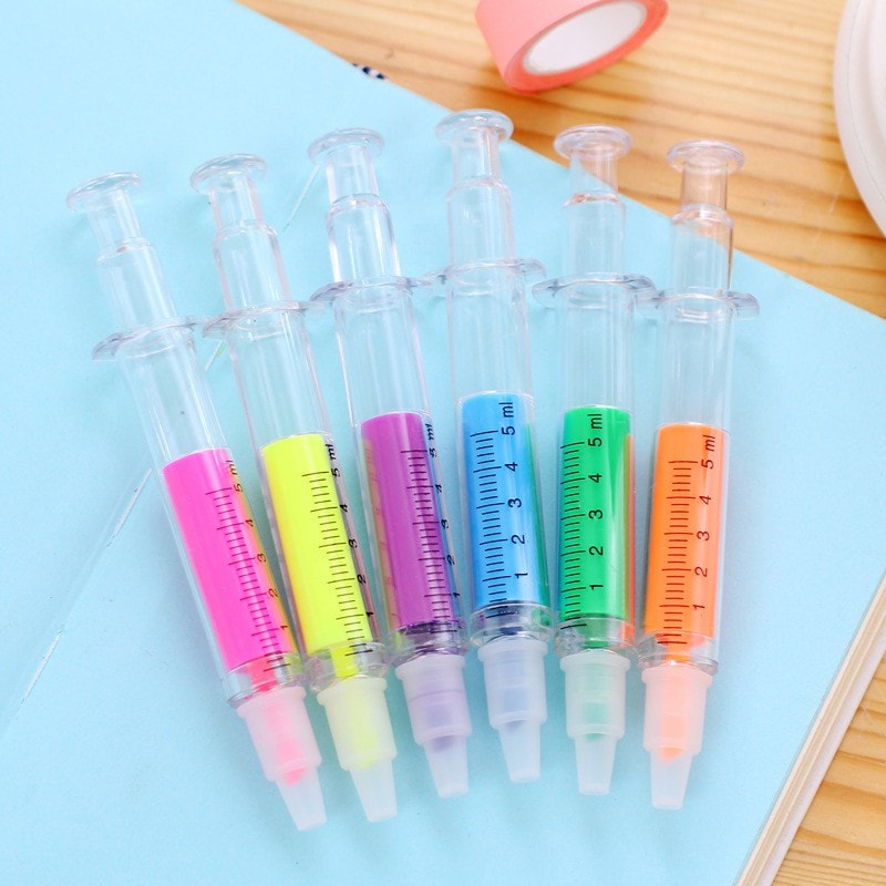 Syringe Highlighter - Totemo Kawaii Shop