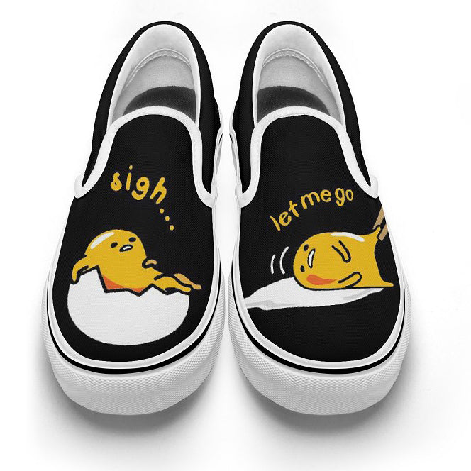 Gudetama Slip-On Low Top Sneakers
