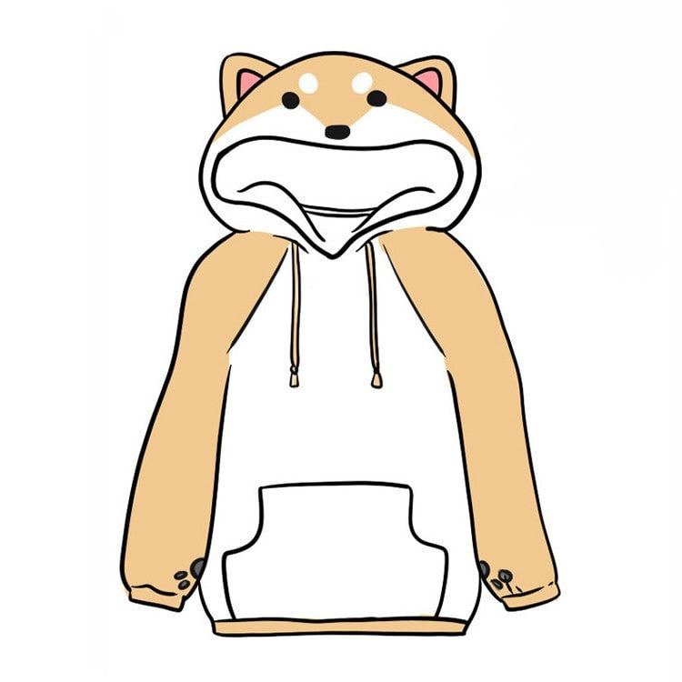 DOGE Hoodie - Totemo Kawaii Shop