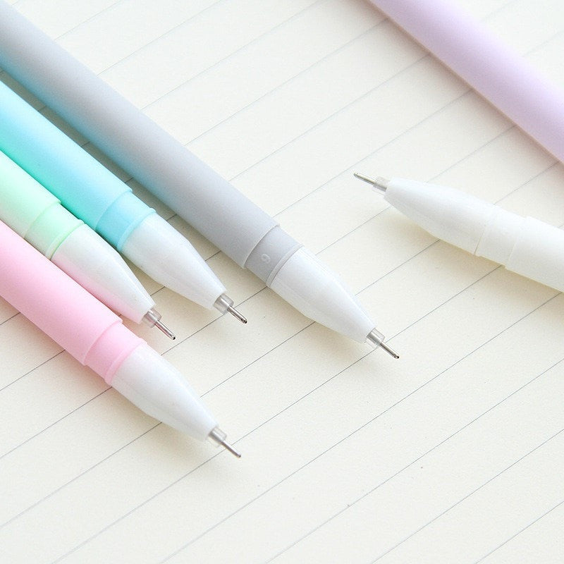 Pastel Macaroon Pen Set (Pack of 6 Pieces) - Totemo Kawaii Shop