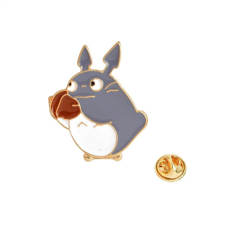 Totoro Mini Badges (Pack of 5 Pieces) - Totemo Kawaii Shop