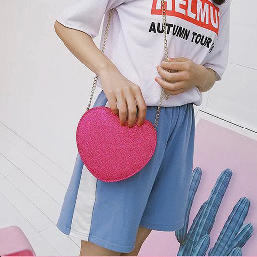 Korean Heart Shoulder Bag