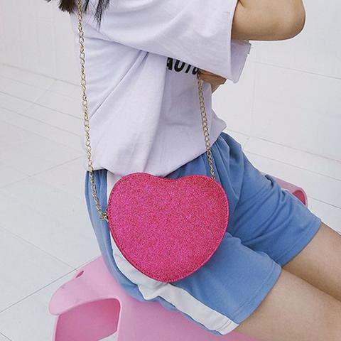 Korean Heart Shoulder Bag