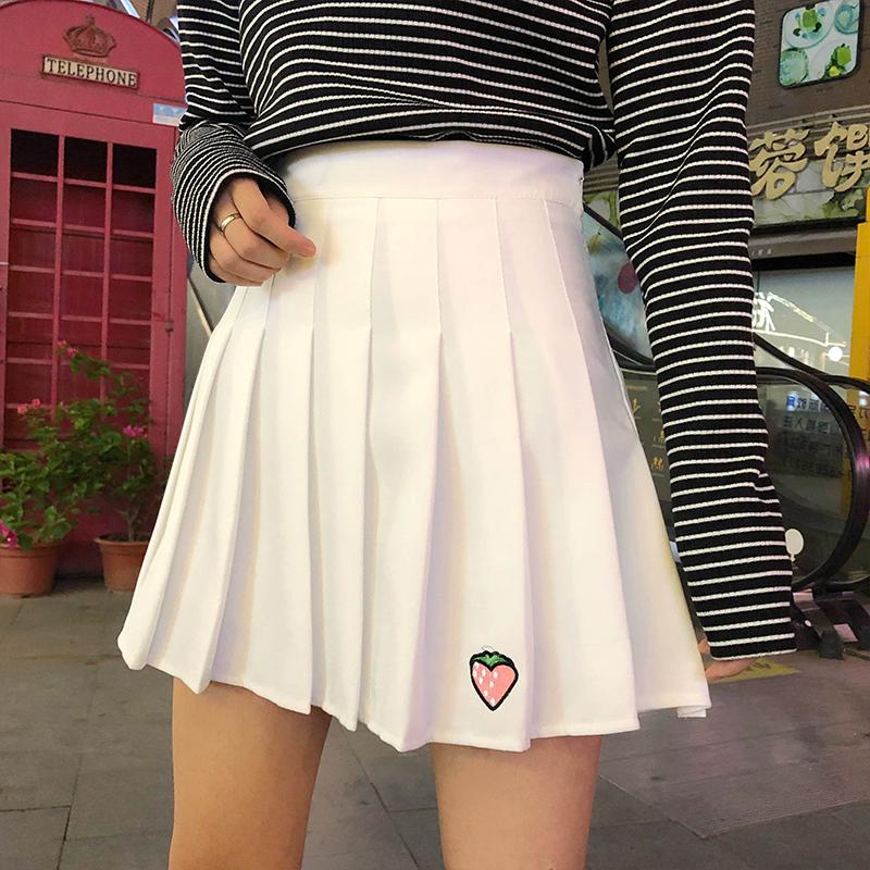 Strawberry Patch Summer Skirt