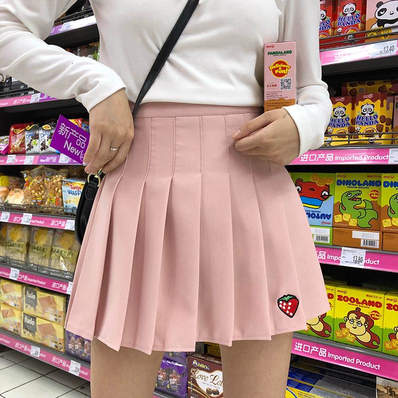 Strawberry Patch Summer Skirt