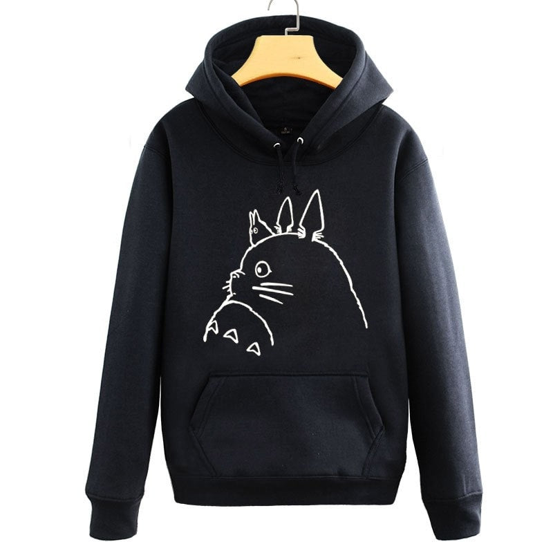 Curious Totoro Hoodie - Totemo Kawaii Shop