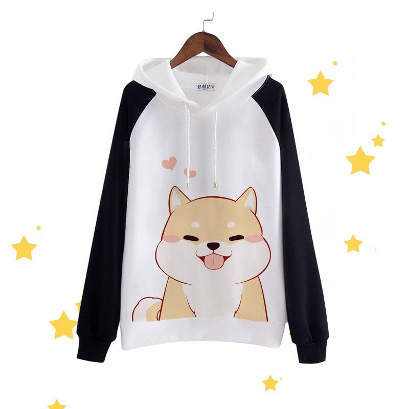 Love Shiba Hoodie - Totemo Kawaii Shop