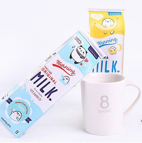 Kawaii Milk Carton Pencil Case - Totemo Kawaii Shop