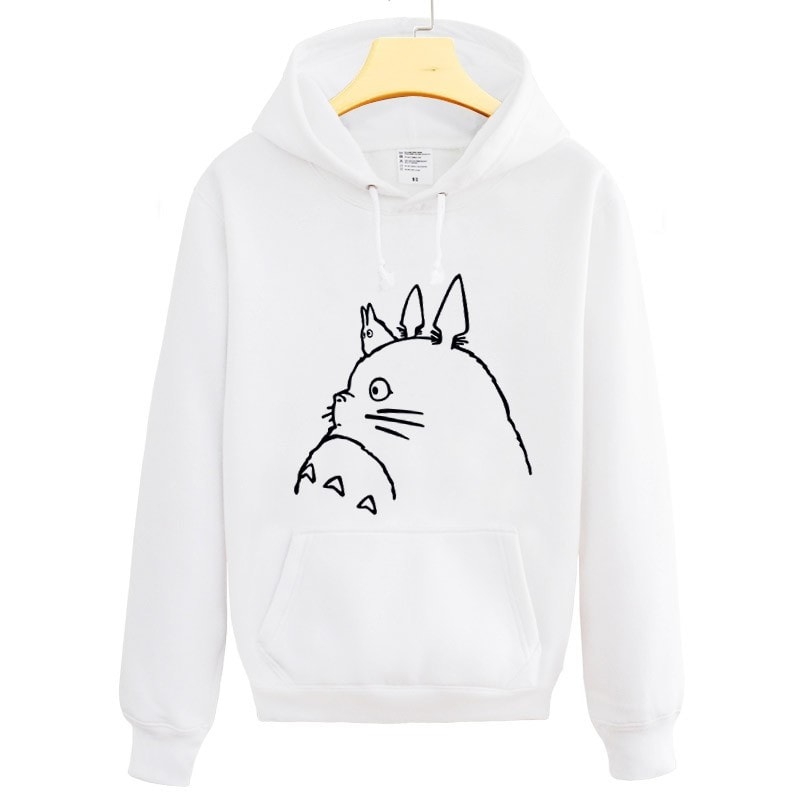 Curious Totoro Hoodie - Totemo Kawaii Shop