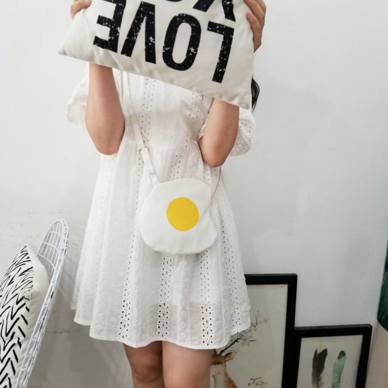 Over Easy Egg Shoulder Bag