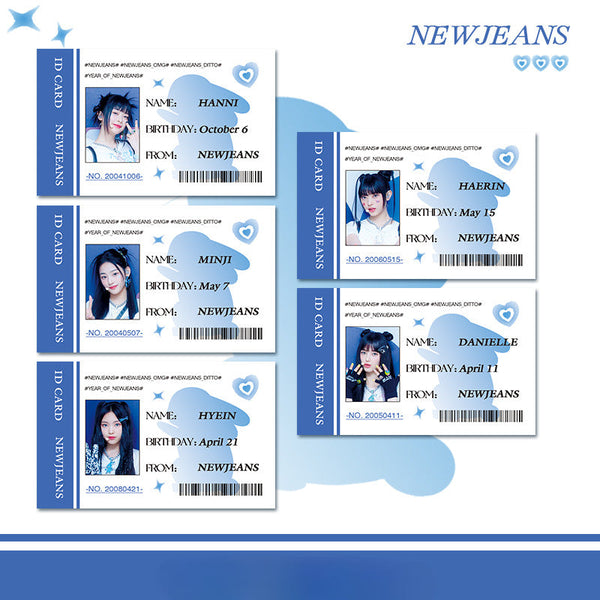 NEWJEANS Idol ID Card