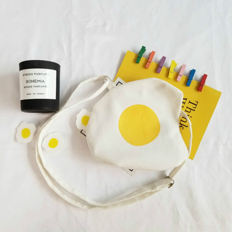 Over Easy Egg Shoulder Bag