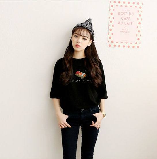 Japanese Nigiri Sushi Tee - Totemo Kawaii Shop