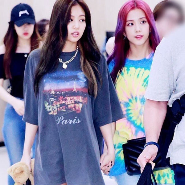 BLACKPINK X JENNIE Paris Loose Tee