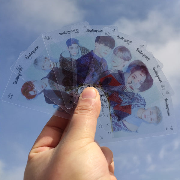 ATEEZ Transparent Lomo Card