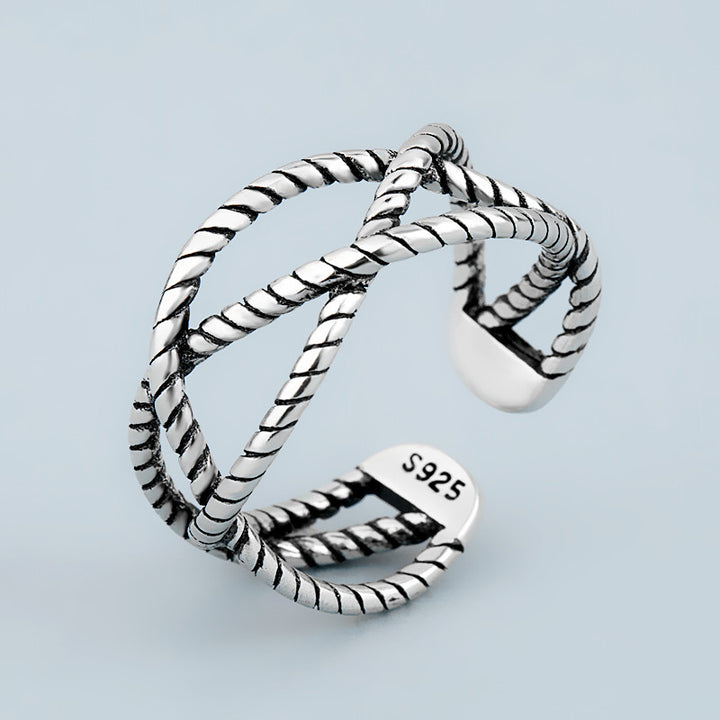 Jhope Rings BTS X JIMIN X JHOPE Knotted Infinity Ring โ Totemo Kawaii Shop