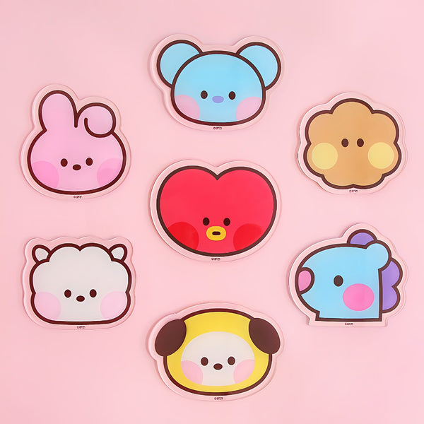 BT21 MININI Acrylic Face Coaster