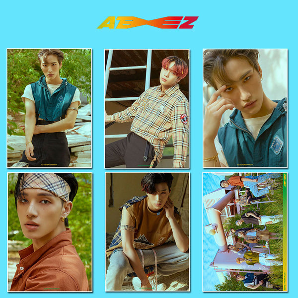 ATEEZ Zero: Fever Self Adhesive Wall Poster Set A