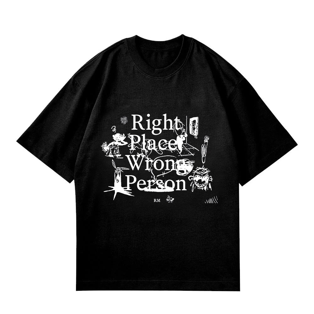 RM: Right People, Wrong Place Tシャツ L RM - S/S T-Shirt [Right People, Wrong Place Official MD] - K