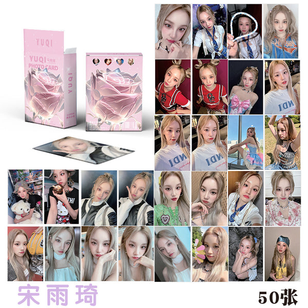 (G)I-DLE x YUQI Kawaii Idol Lomo Card