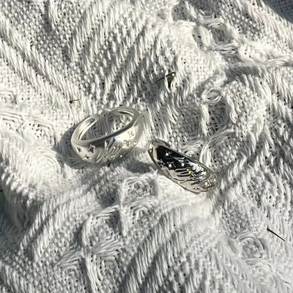 STRAY KIDS Hip Hop Adjustable Ring