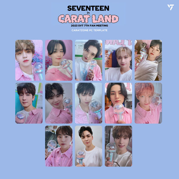 SEVENTEEN Carat Land 2023 Photocard Set