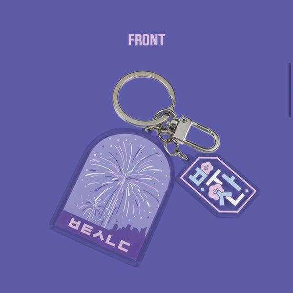 BTS Yet To Come City Key Ring Busan