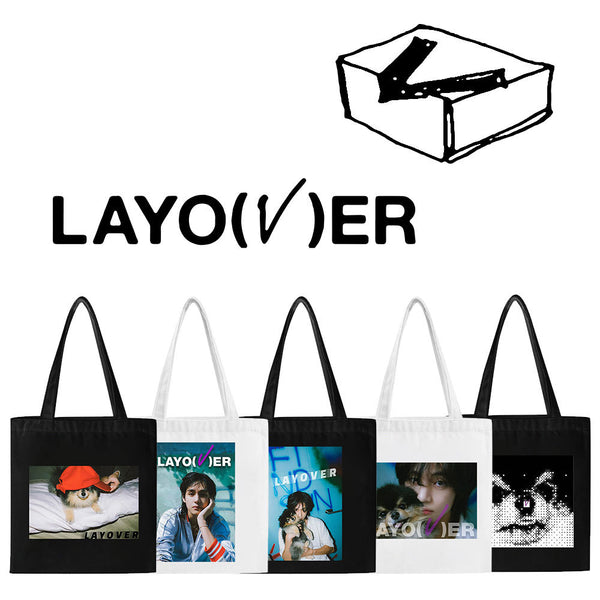BTS X V 'LAYOVER' Tote Bag