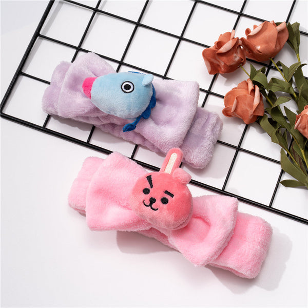 BT21 Fluffy Cartoon Headband