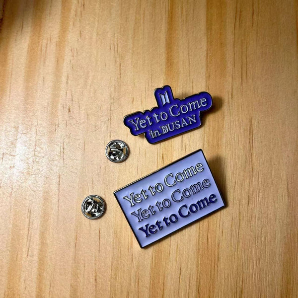 BTS Yet To Come In Busan Brooch