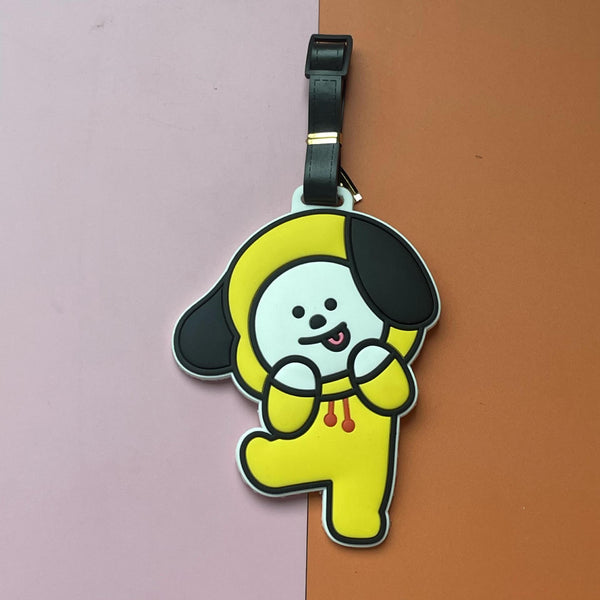 Cartoon Silicone Luggage Tag