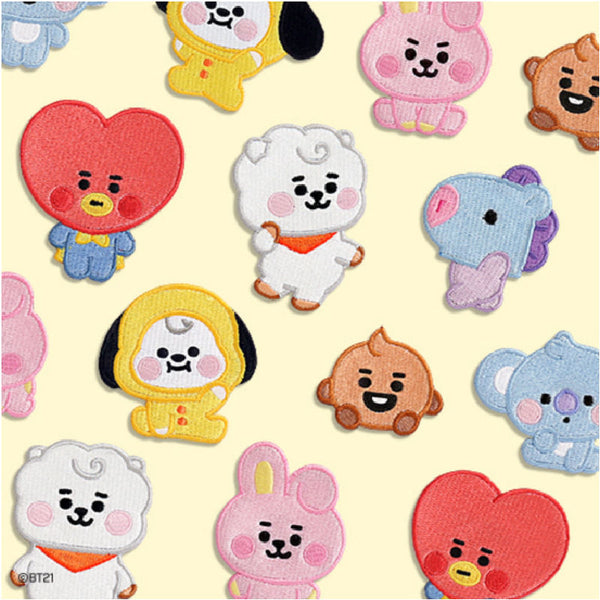 BT21 Embroided Badge