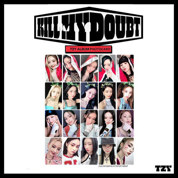 ITZY 'Kill My Doubt' Album Photocard Set