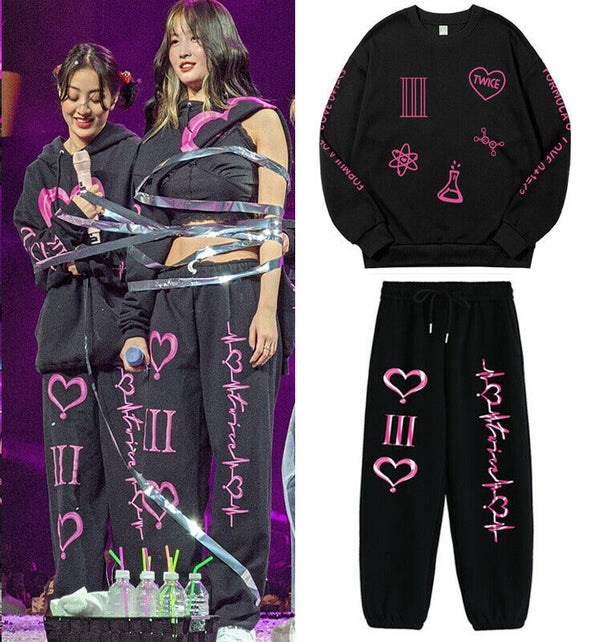 TWICE 4th World Tour Hoodie and Sweatpants Set