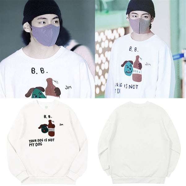 BTS X V 'Your Dog Is Not My Dog' Sweater