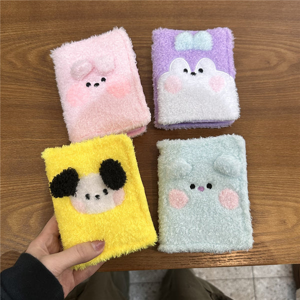 BT21 MININI Fluffy Card Book