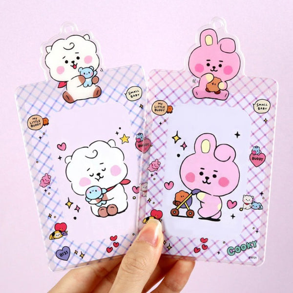 BT21 Transparent Card Holder Bag Tag