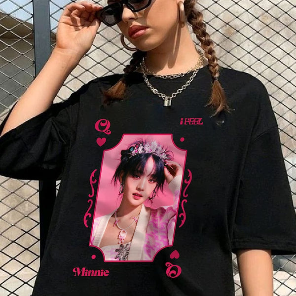 (G)I-DLE 'I Feel' Minnie Bias Tee