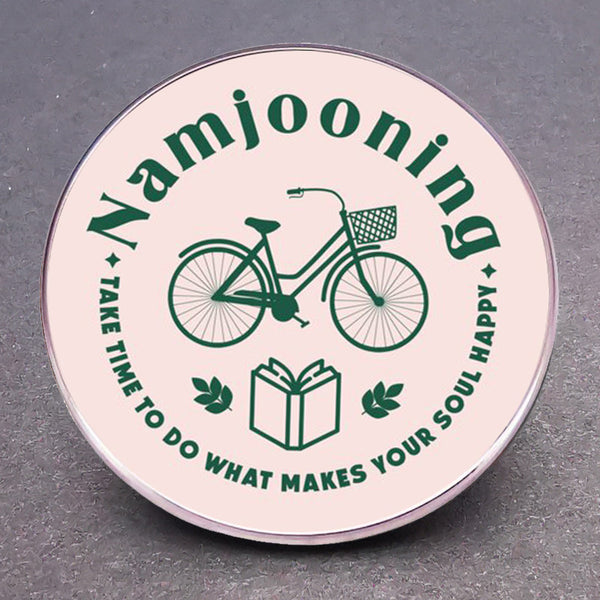 BTS X RM 'Namjooning' Brooch Badge
