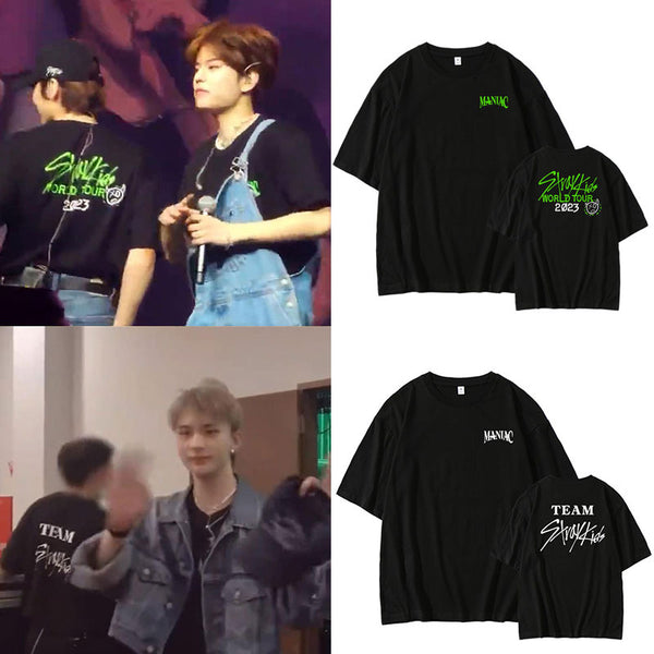 STRAYKIDS 'Maniac' World Tour 2023 Concert Tee