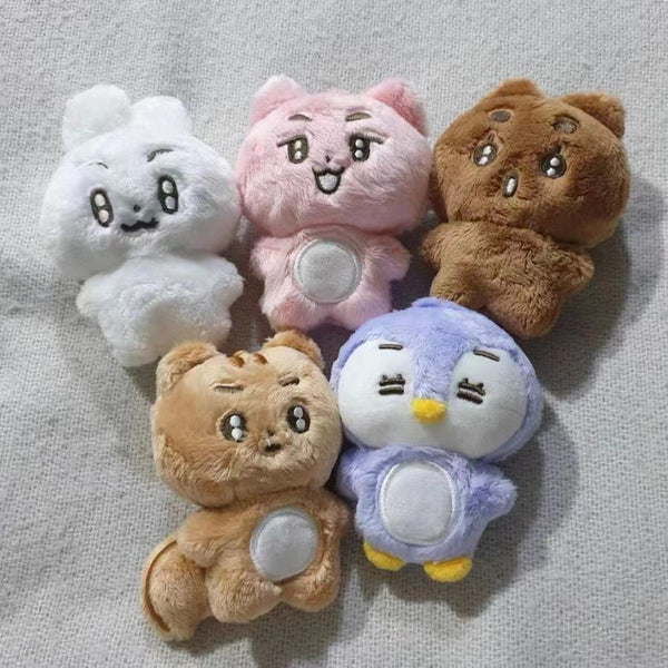 TXT Kawaii Fan Made Plush Doll Keychain Pendant