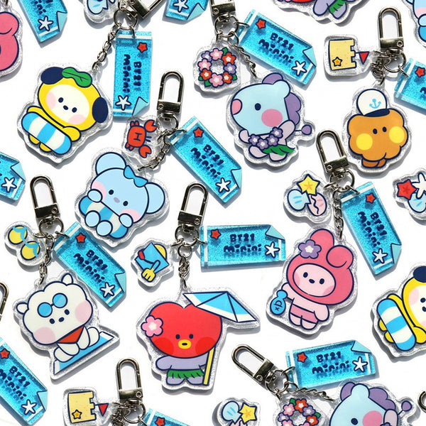 BT21 MININI Kawaii Summer Keychain