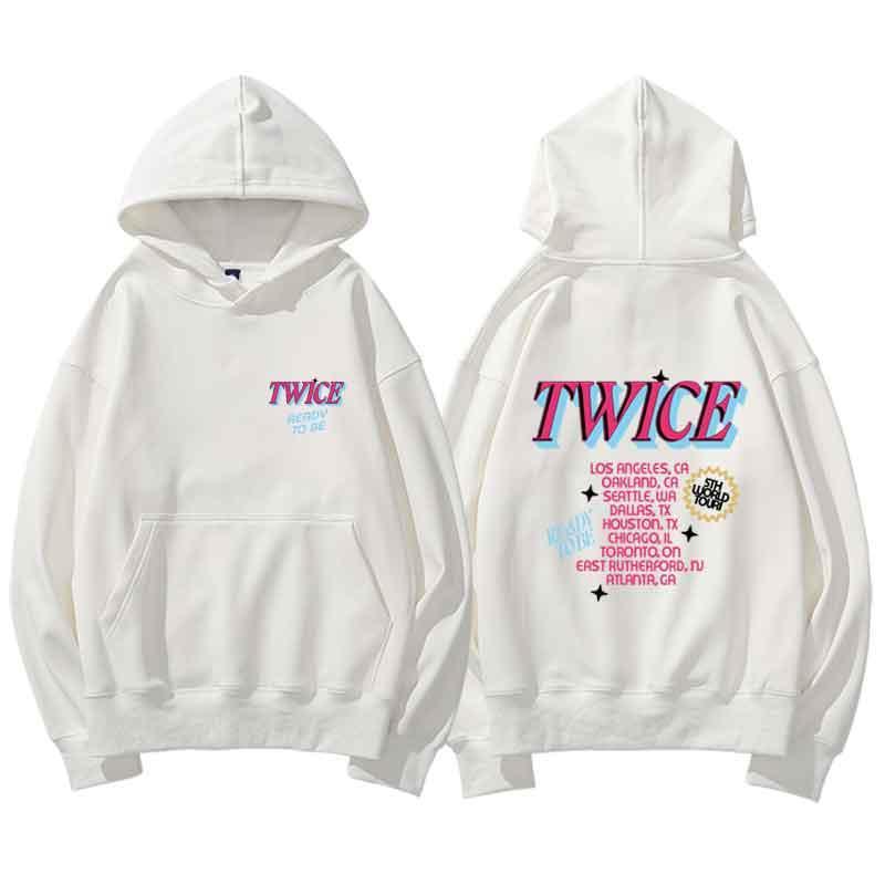 TWICE 'Ready To Be' 5th World Tour Graphic Concert Hoodie – Totemo