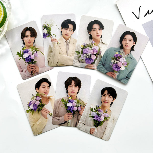 BTS ARMY Membership Photocard Floral Set